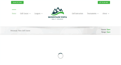 Desktop Screenshot of mountainvistagreens.com