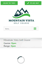 Mobile Screenshot of mountainvistagreens.com