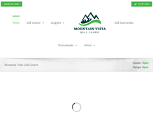 Tablet Screenshot of mountainvistagreens.com